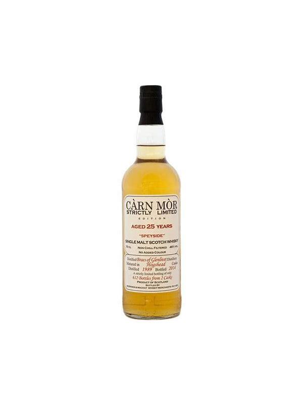 Braes of Glenlivet 1989 MMcK Càrn Mòr - Strictly Limited Edition