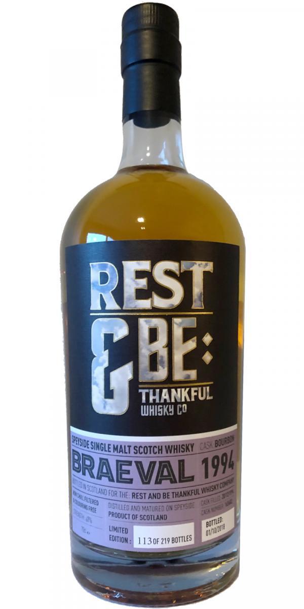 Braeval 1994 RBTW Limited Edition