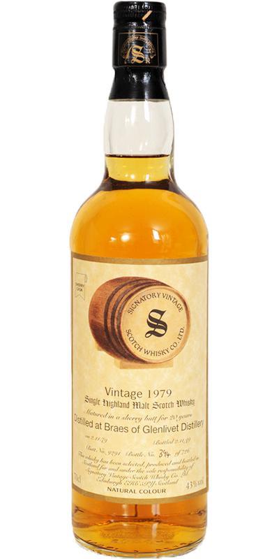 Braes of Glenlivet 1979 SV Vintage Collection