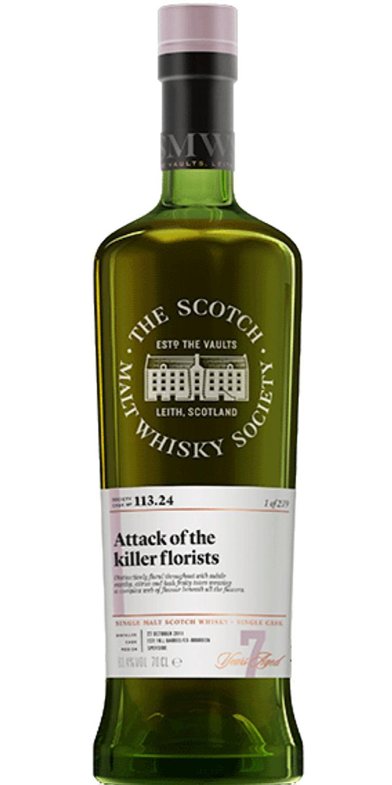 Braeval 2011 SMWS 113.24 Attack of the killer florists