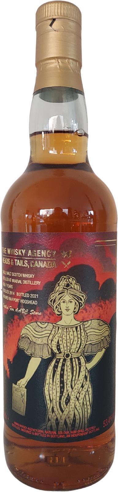 Braeval 2014 TWA Heads & Tails, Canada