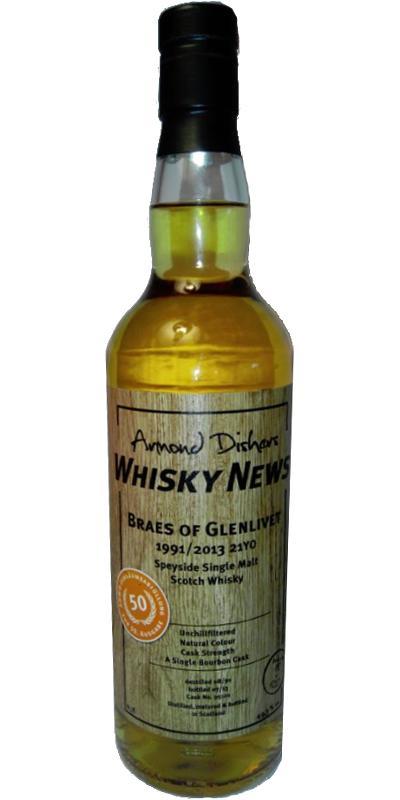 Braes of Glenlivet 1991 UD Jubiläumsausgabe