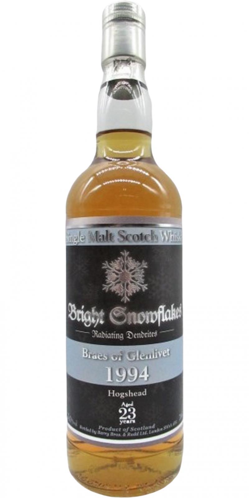 Braes of Glenlivet 1994 W-e Bright Snowflakes