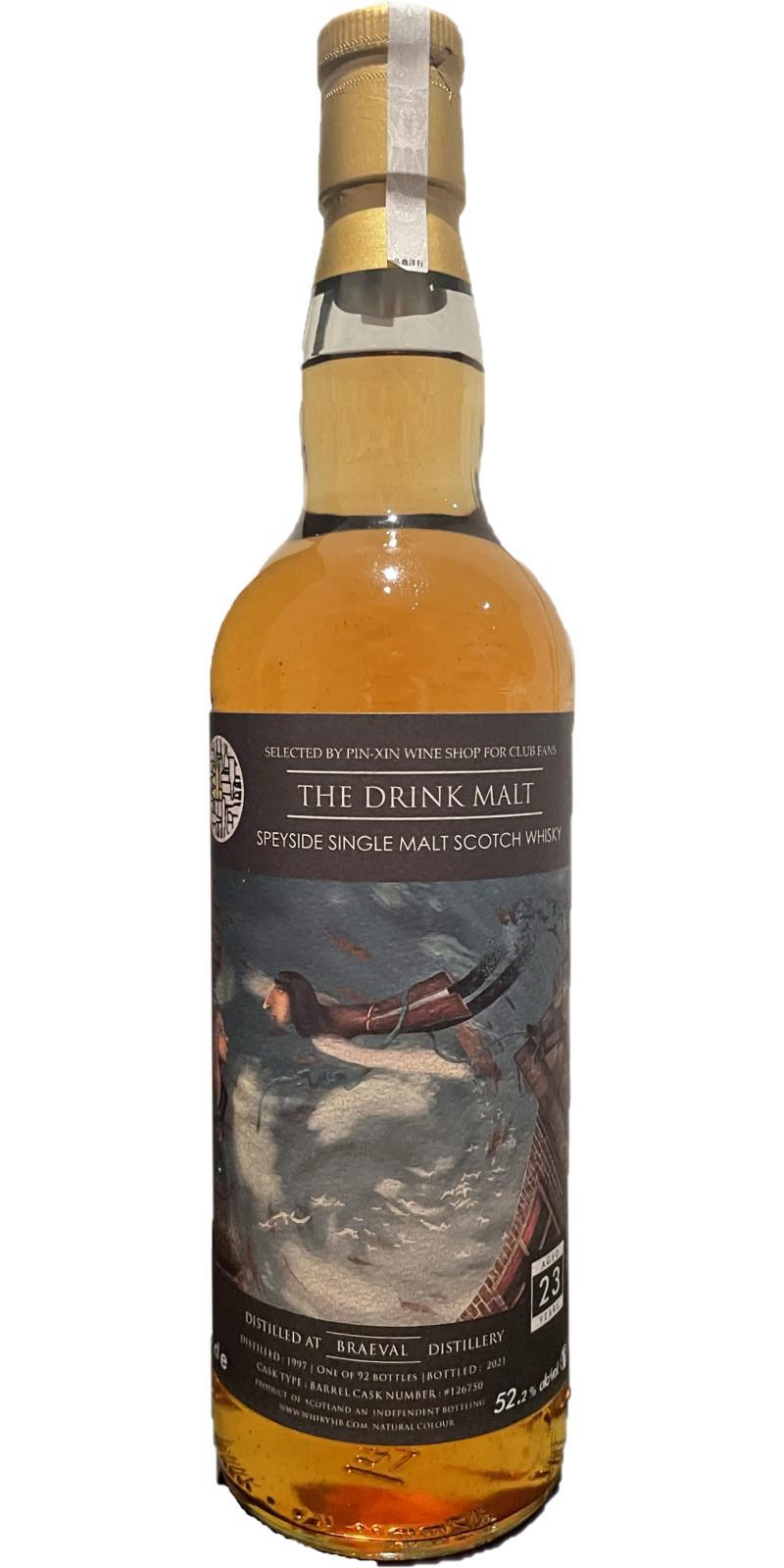 Braeval 1997 Wage The Drink Malt