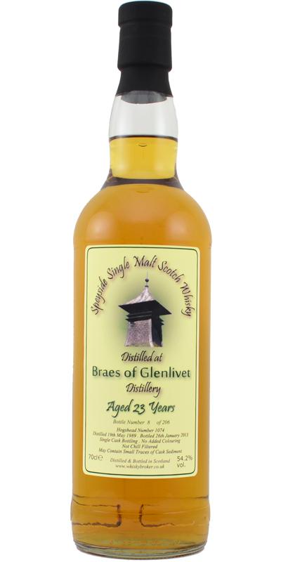 Braes of Glenlivet 1989 WhB