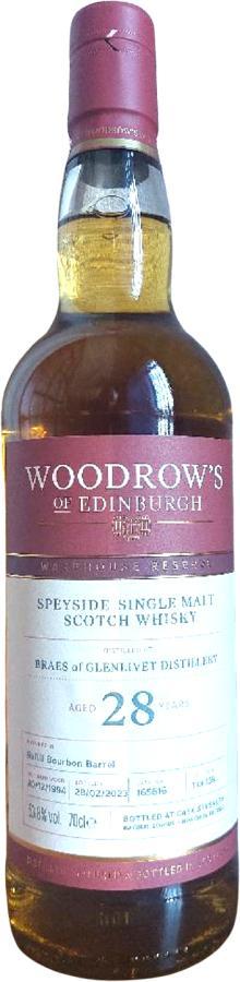 Braes of Glenlivet 1994 WroE Warehouse Reserve