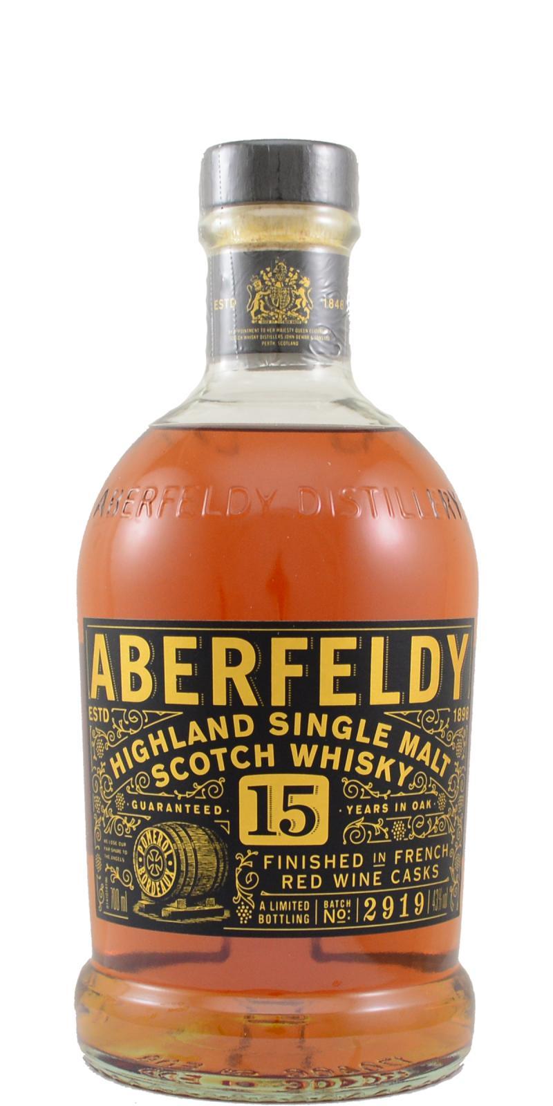 Aberfeldy 15-year-old Limited Edition