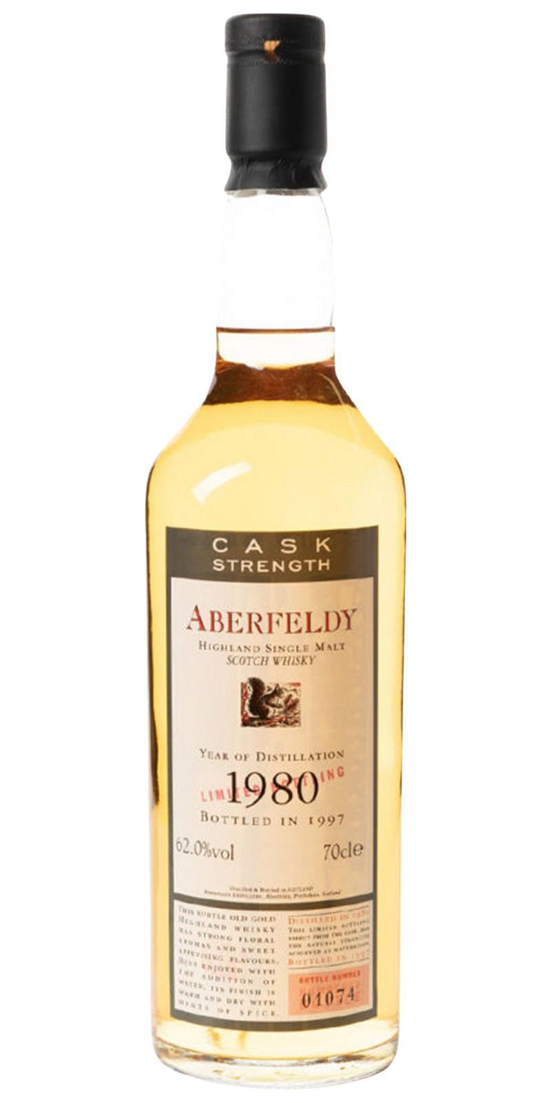 Aberfeldy 1980 Flora & Fauna - Cask Strength