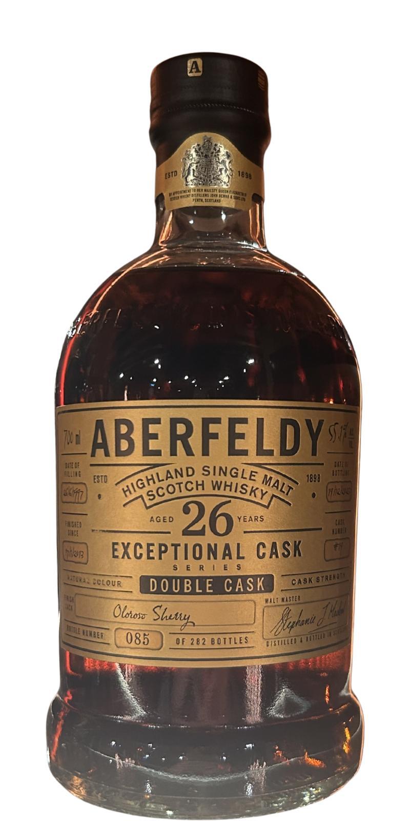Aberfeldy 1997 Exceptional Cask Series