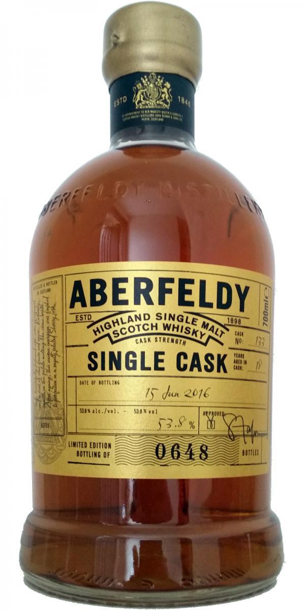Aberfeldy 1998 Single Cask - Cask Strength