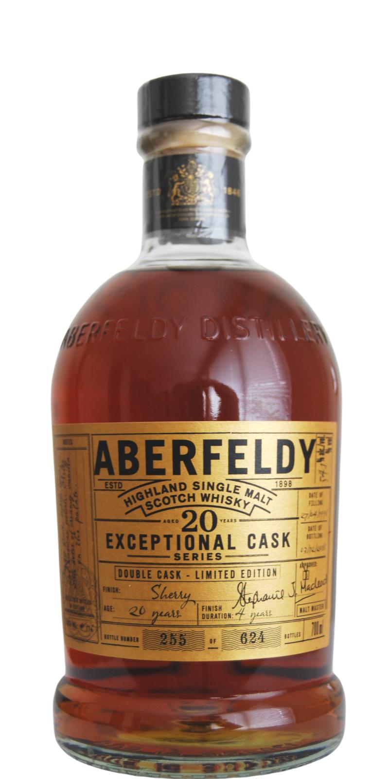 Aberfeldy 1998 Exceptional Cask Series
