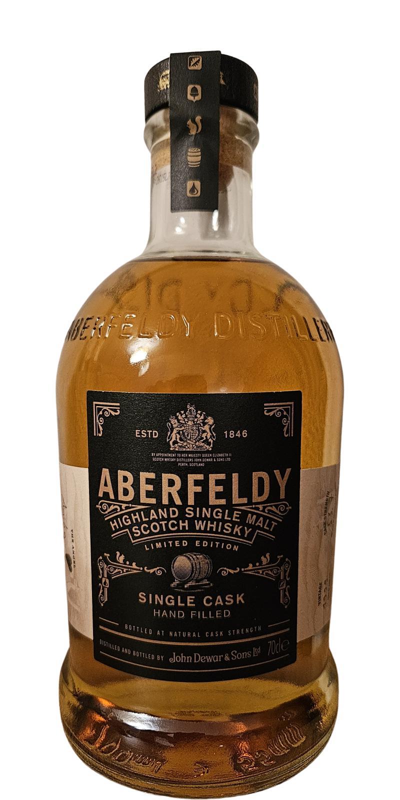 Aberfeldy 1999 Hand Bottled at the Distillery