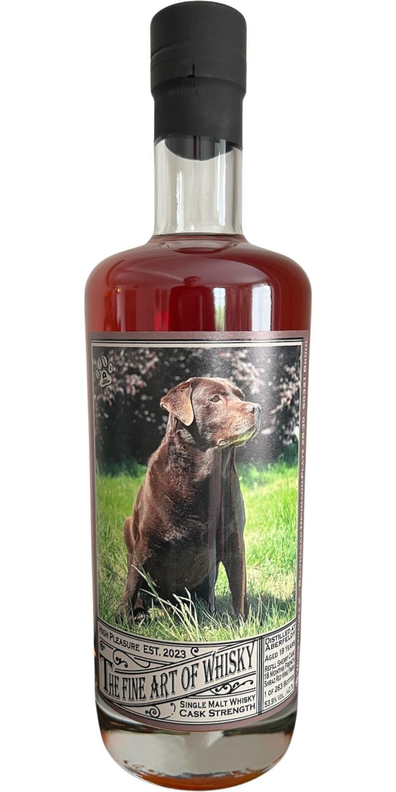 Aberfeldy 19-year-old BW The Fine Art of Whisky