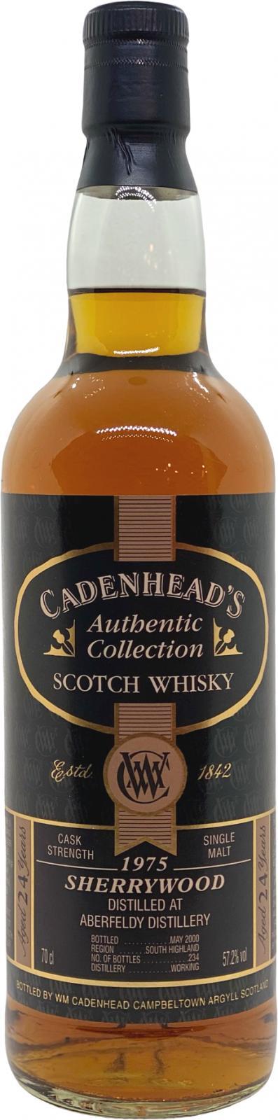 Aberfeldy 1975 CA Authentic Collection