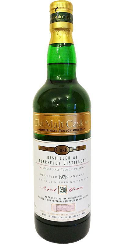 Aberfeldy 1978 DL The Old Malt Cask