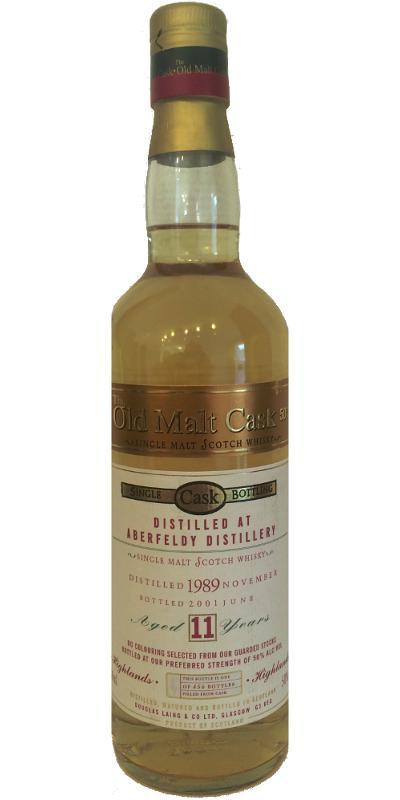 Aberfeldy 1989 DL The Old Malt Cask