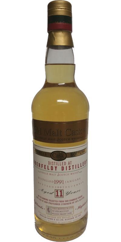 Aberfeldy 1991 DL The Old Malt Cask