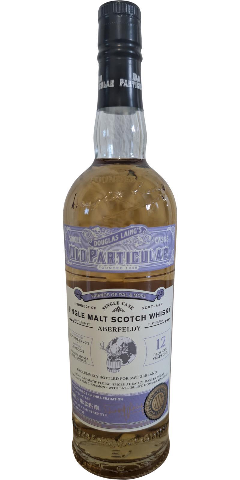 Aberfeldy 2012 DL Old Particular