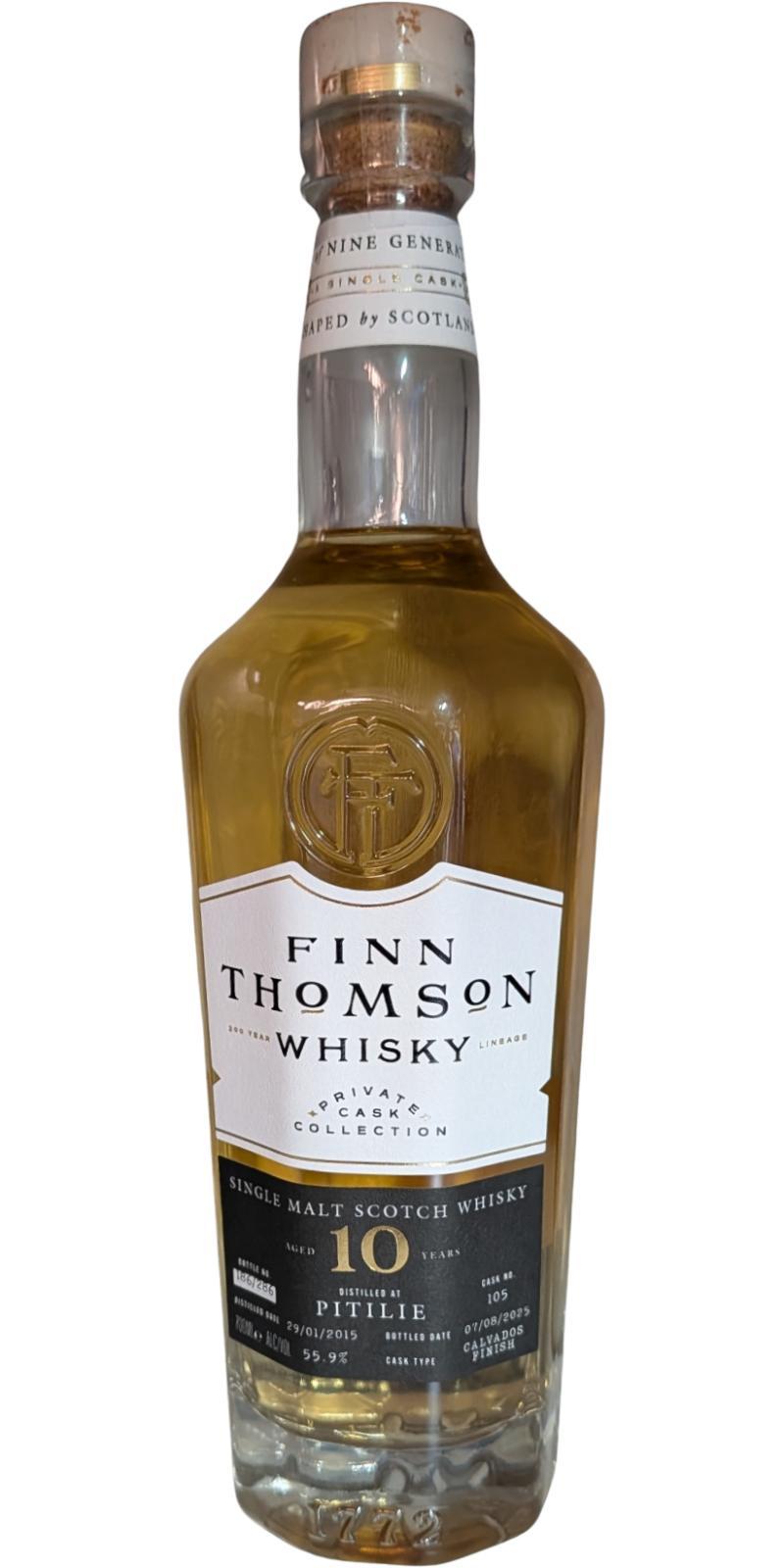 Pitilie 2015 FnTs Private Cask Collection