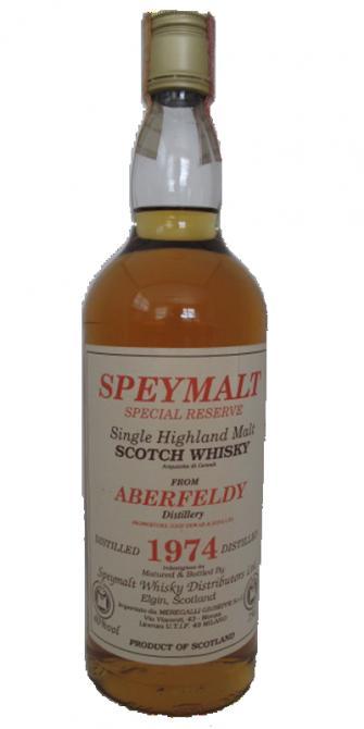 Aberfeldy 1974 GM Speymalt - Special Reserve