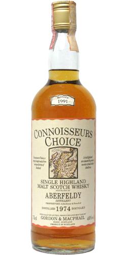 Aberfeldy 1974 GM Connoisseurs Choice