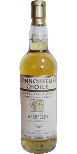 Aberfeldy 1989 GM Connoisseurs Choice