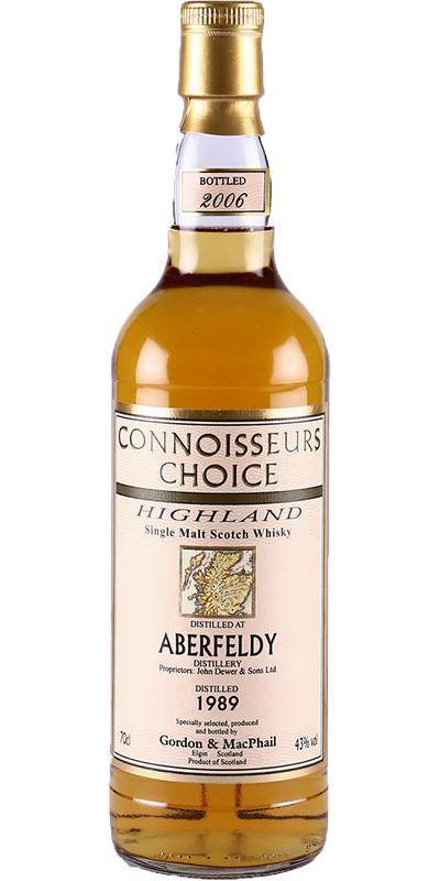 Aberfeldy 1989 GM Connoisseurs Choice