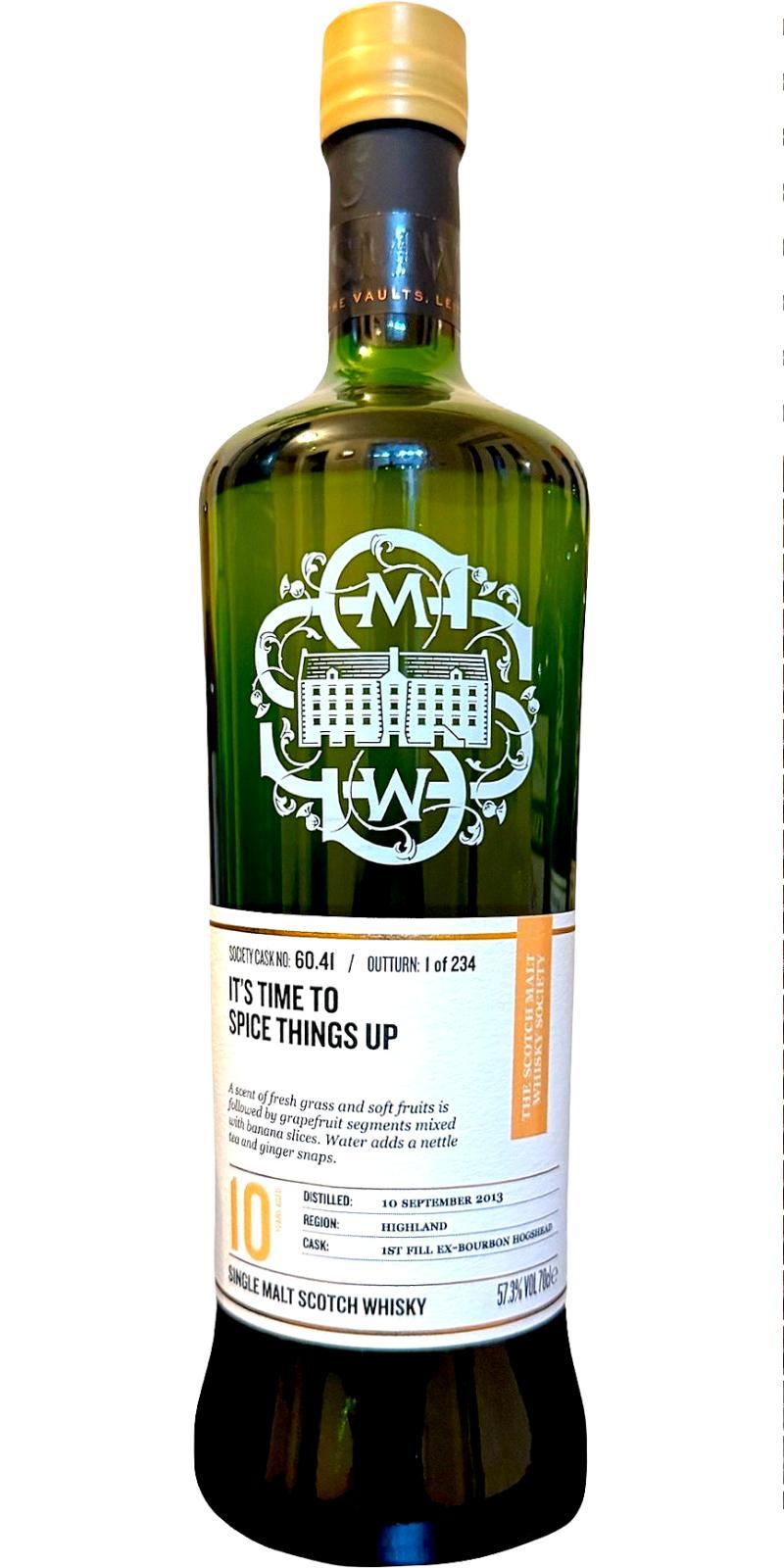 Aberfeldy 2013 SMWS 60.41 It's time to spice things up