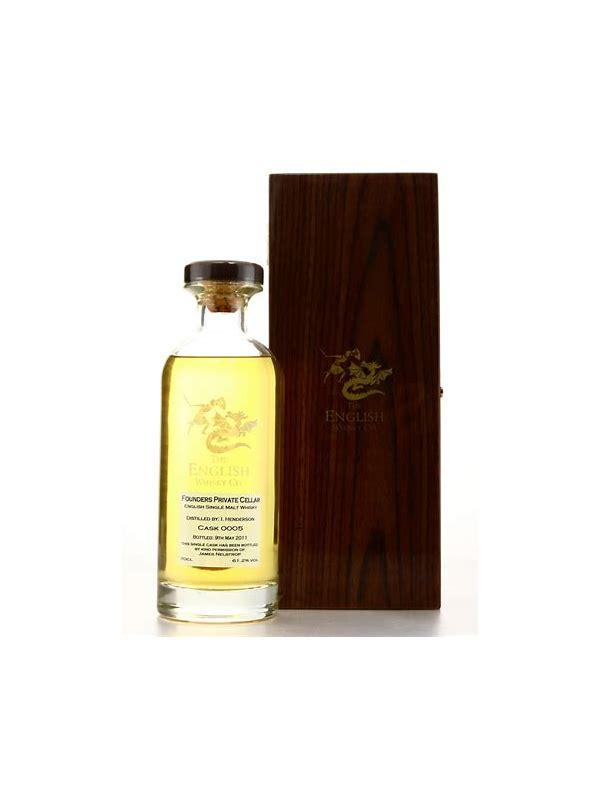 The English Whisky 2006  Founders Private Cellar