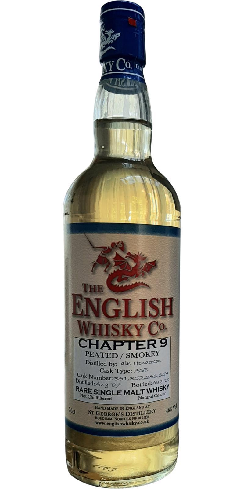 The English Whisky 2007  Chapter 9  - Peated / Smokey