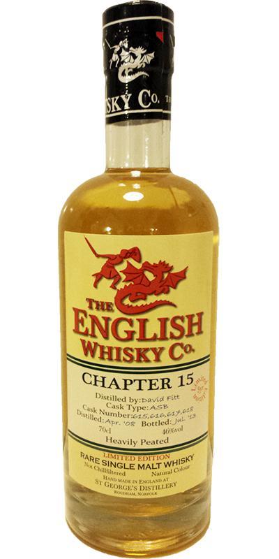 The English Whisky 2008  Chapter 15 - Heavily Peated