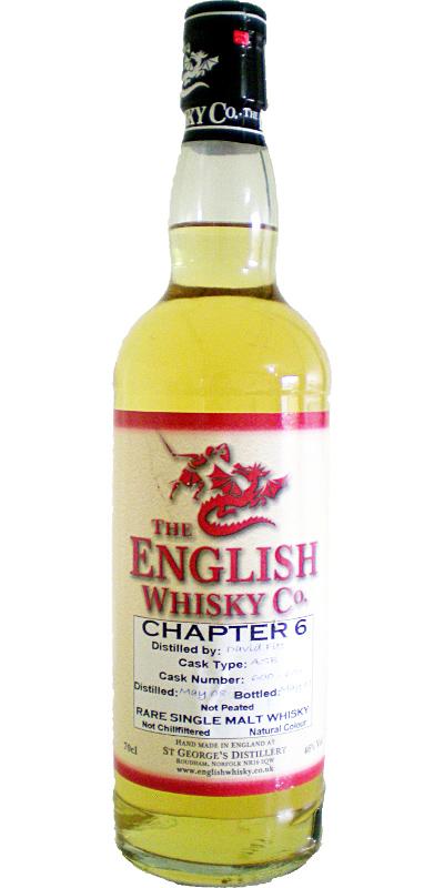 The English Whisky 2008  Chapter 6 - Not Peated