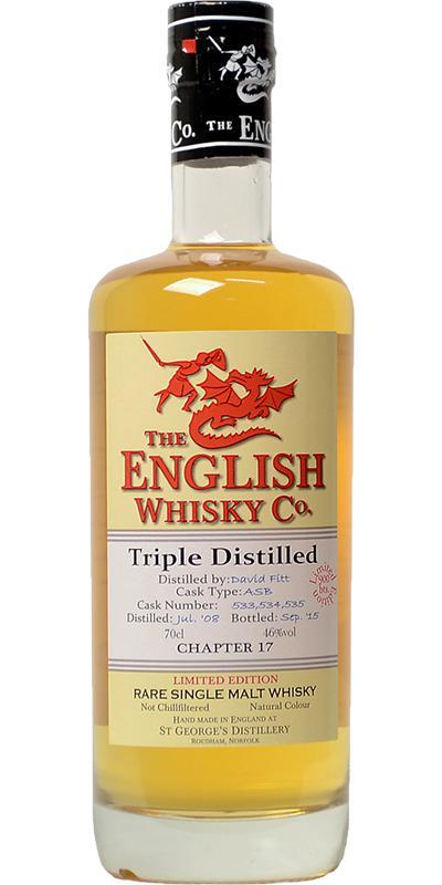 The English Whisky 2008  Chapter 17 - Triple Distilled