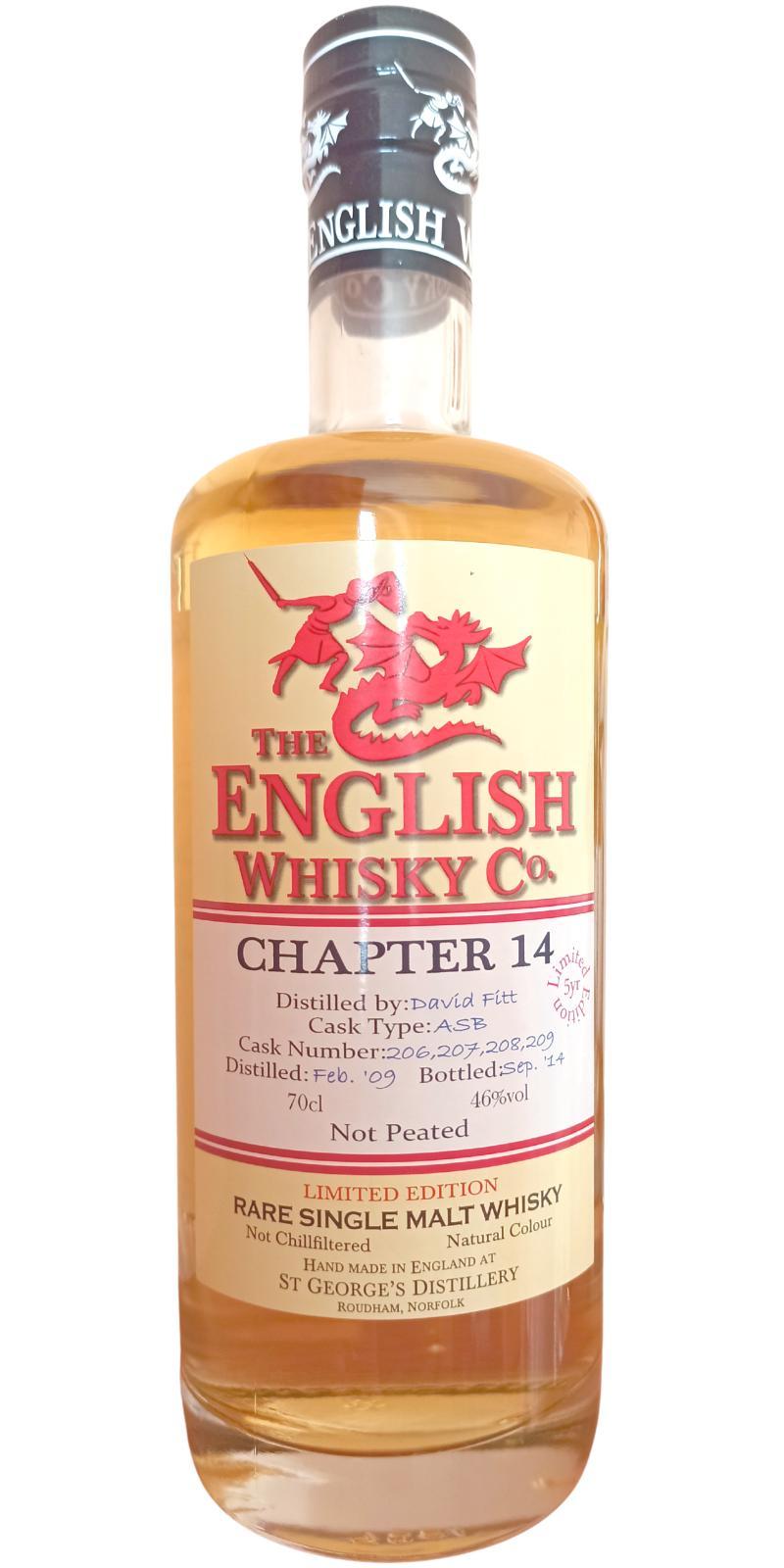 The English Whisky 2009  Chapter 14 - Not Peated
