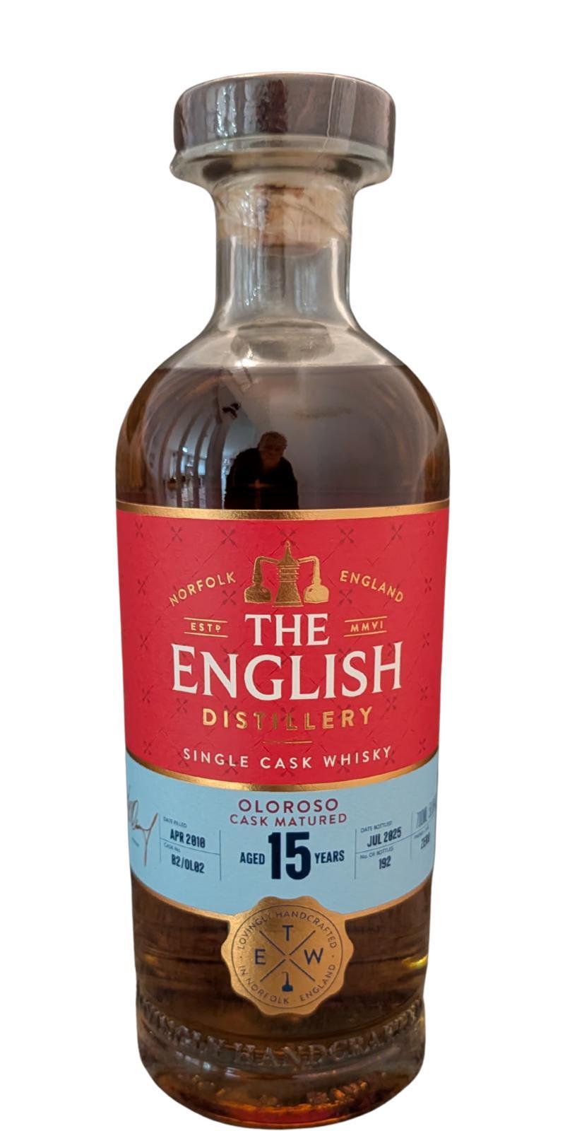 The English Whisky 2010  Single Cask Whisky