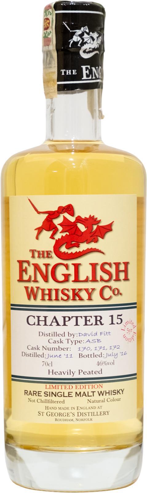 The English Whisky 2011  Chapter 15 - Heavily Peated