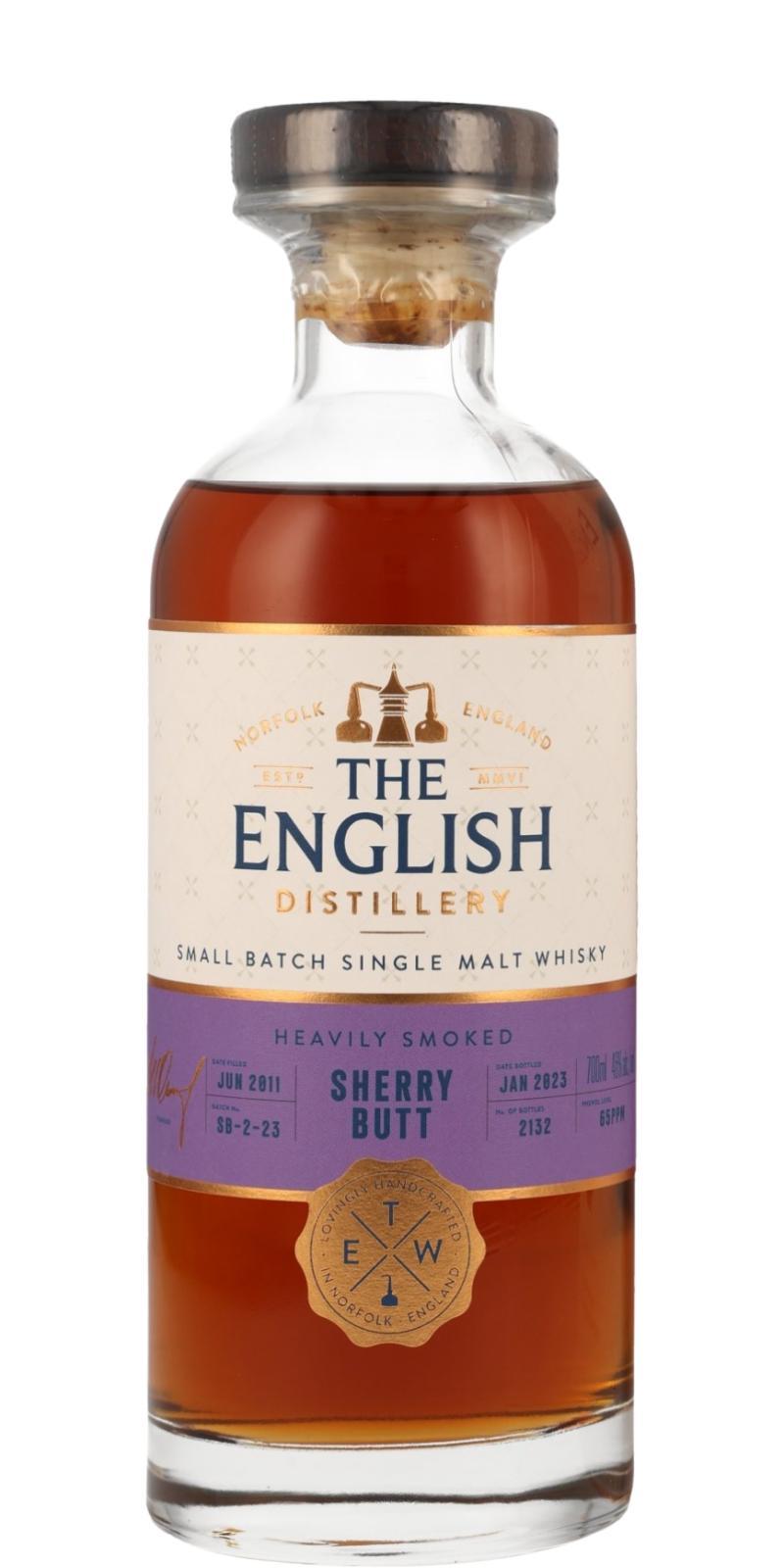The English Whisky 2011  Small Batch Release