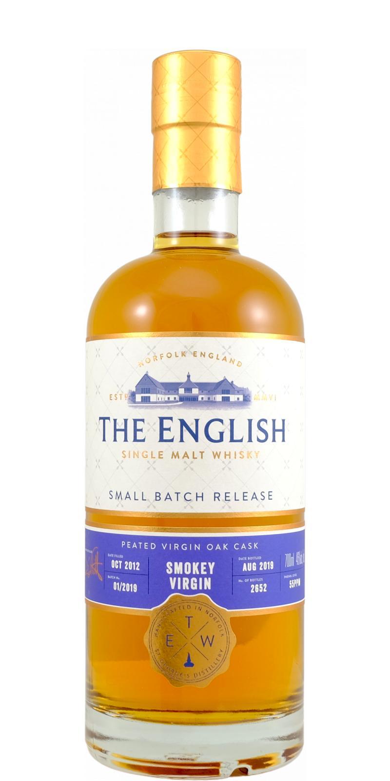 The English Whisky 2012  Smokey Virgin