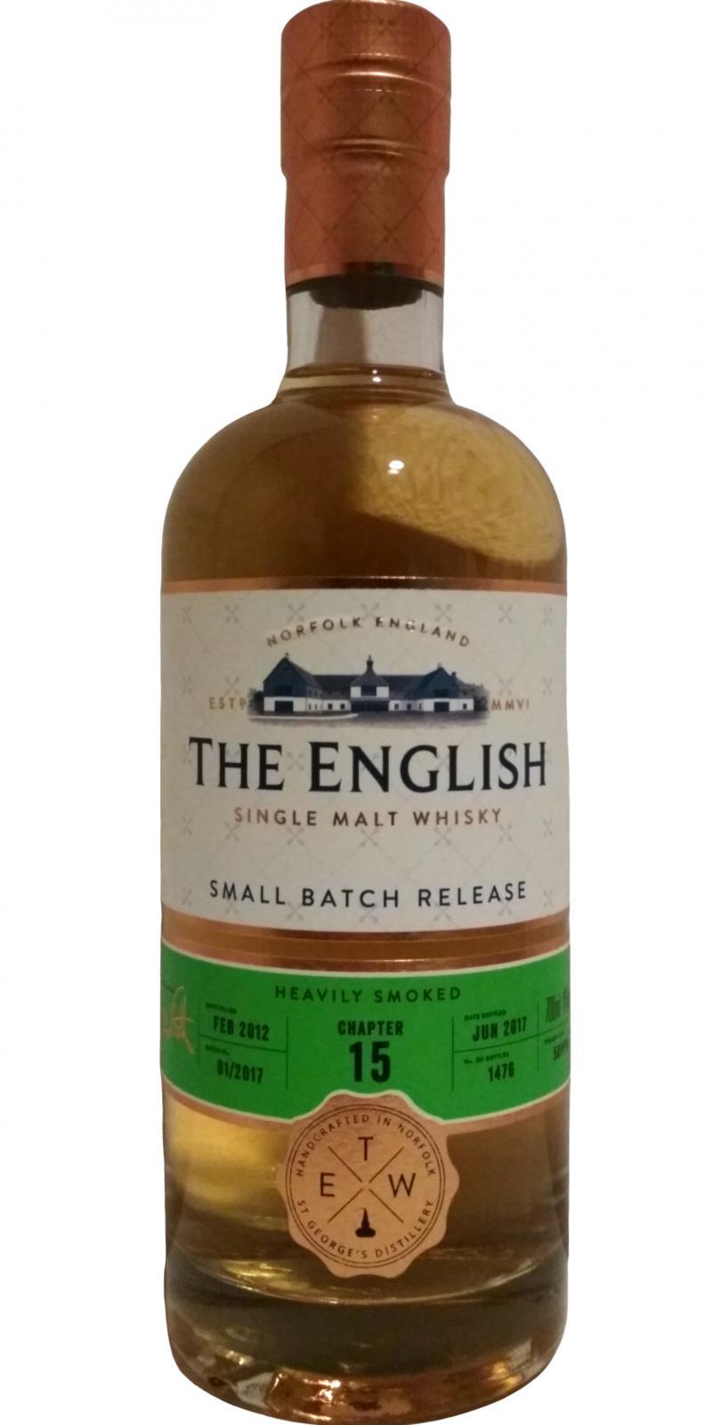 The English Whisky 2012  Chapter 15 - Heavily Smoked