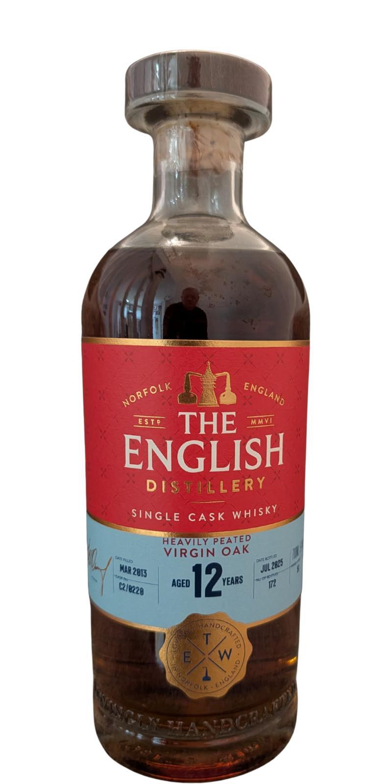 The English Whisky 2013  Single Cask Whisky