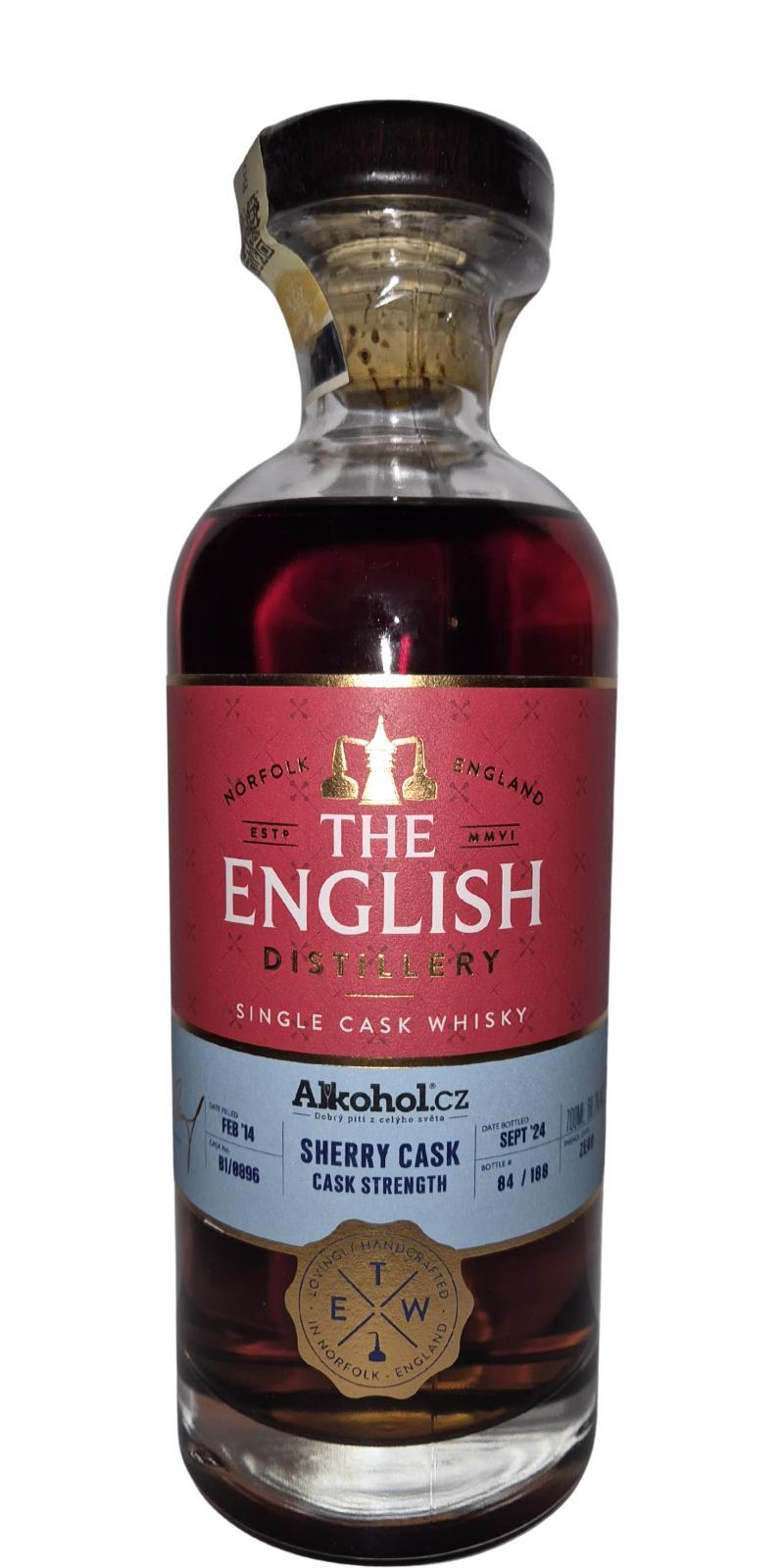 The English Whisky 2014  Single Cask Whisky