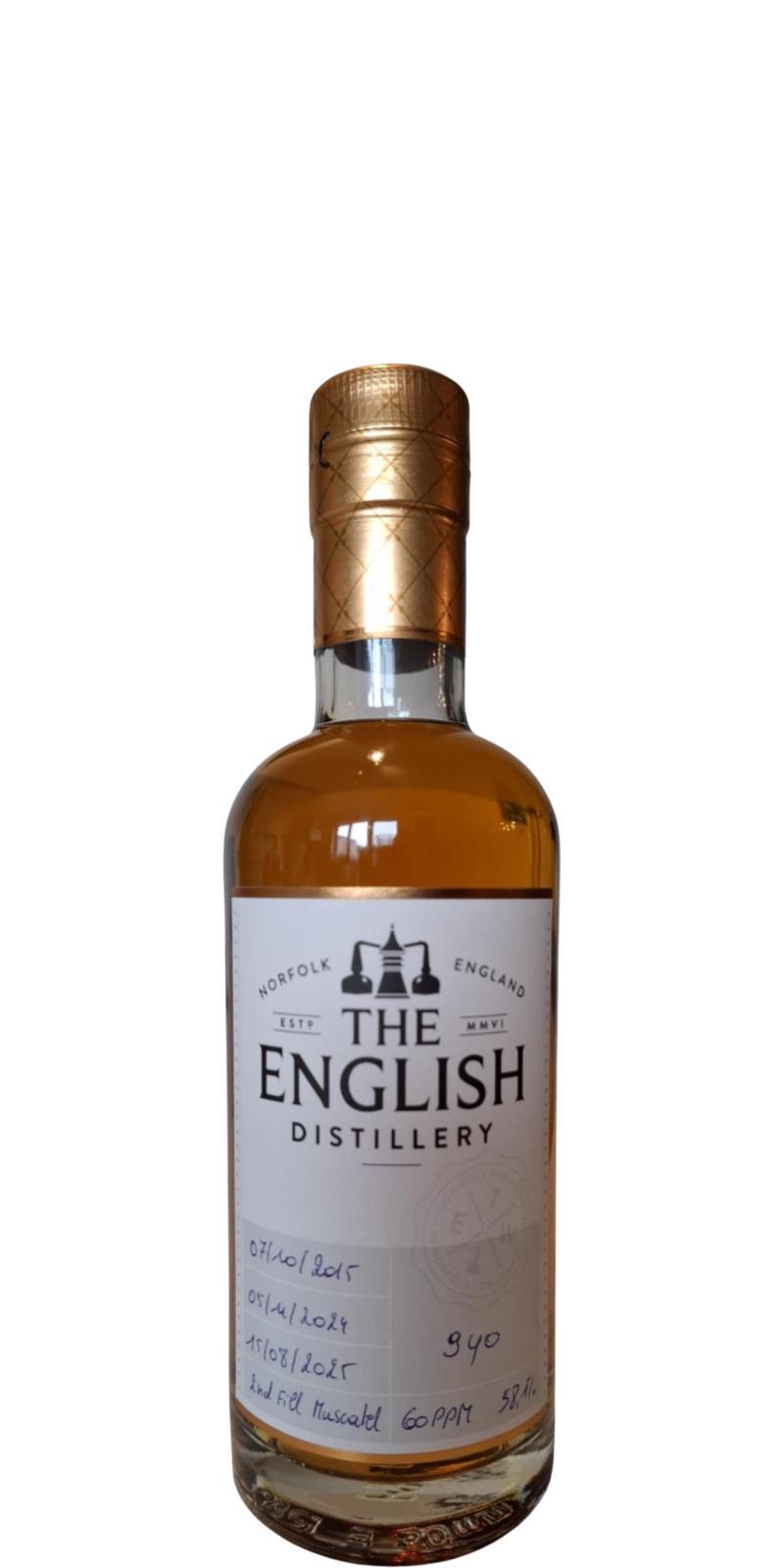 The English Whisky 2015  Handfilled at distilleryshop