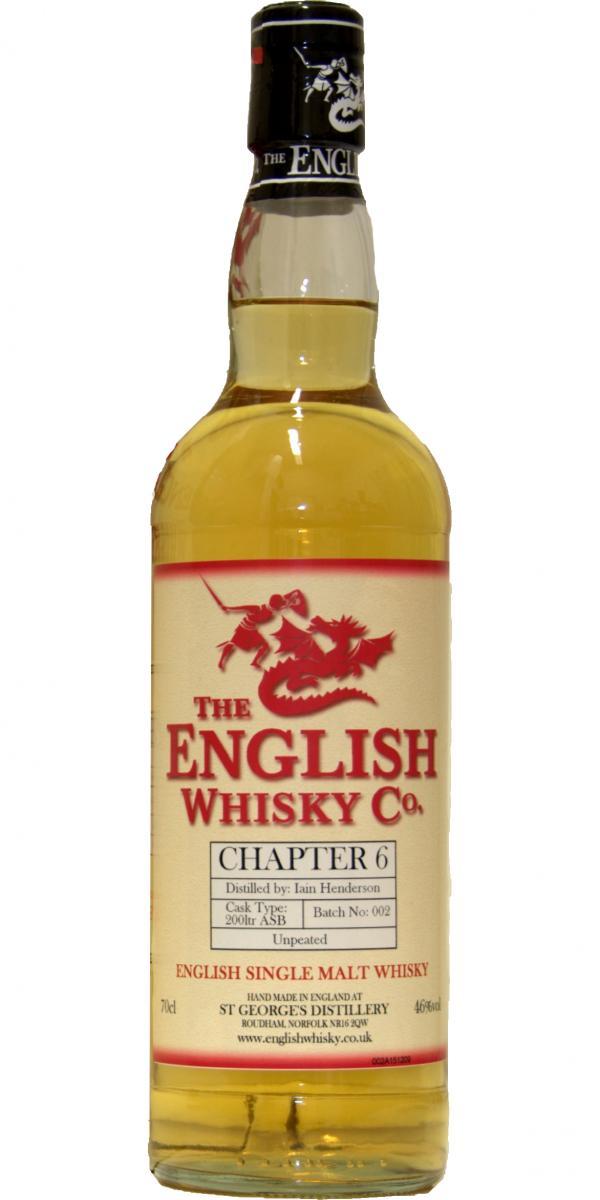 The English Whisky Chapter 6  Non Peated