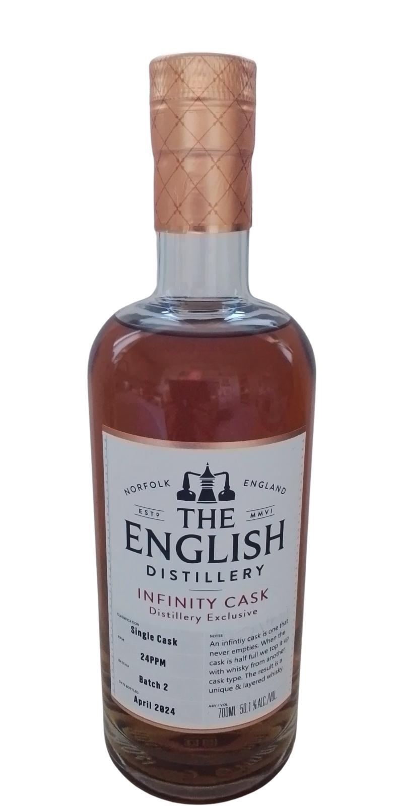 The English Whisky Infinity Cask - Distillery Exclusive