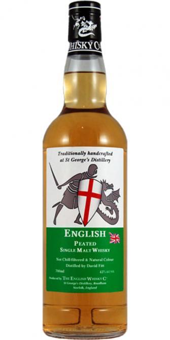 The English Whisky Peated  Black Range