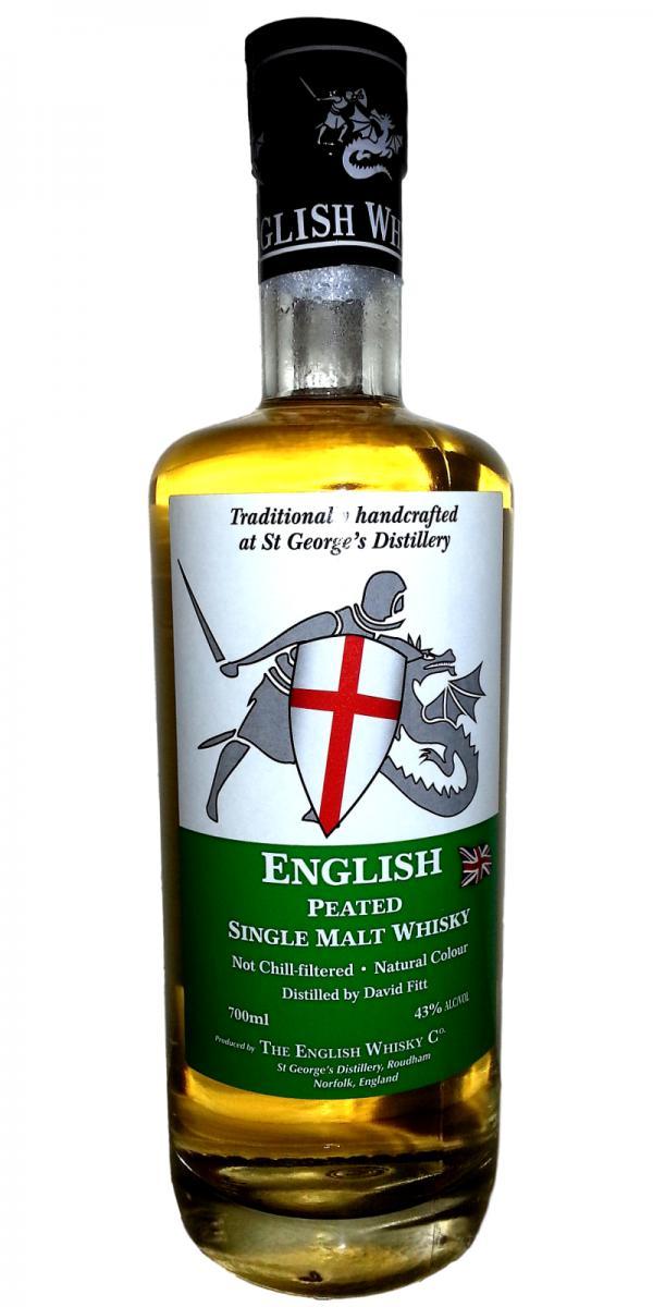 The English Whisky Peated  Black Range