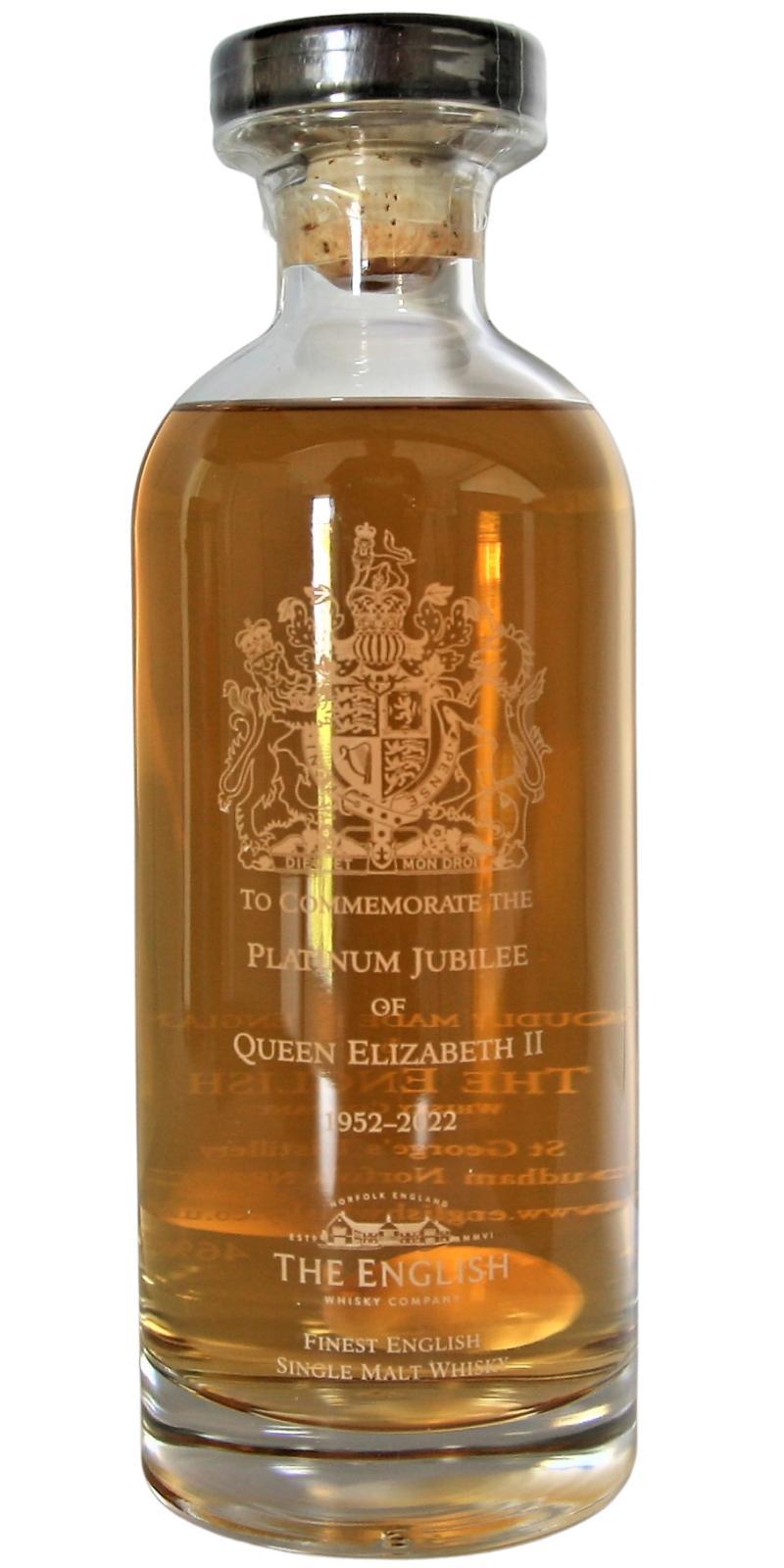 The English Whisky Platinum Jubilee of Queen Elizabeth II  Royal Range