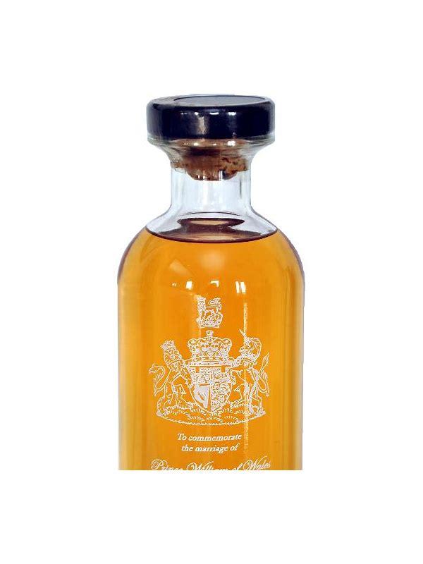 The English Whisky Royal Marriage Commemorative Bottling  Royal Range