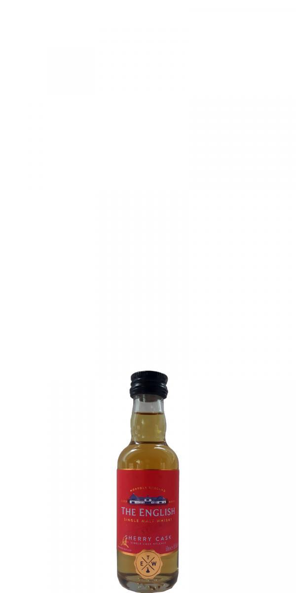 The English Whisky Sherry Cask  Single Cask Release