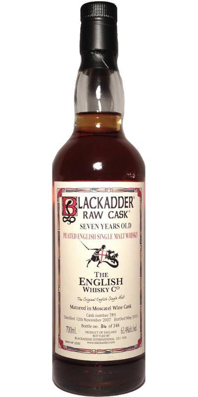 The English Whisky 2007 BA  Raw Cask